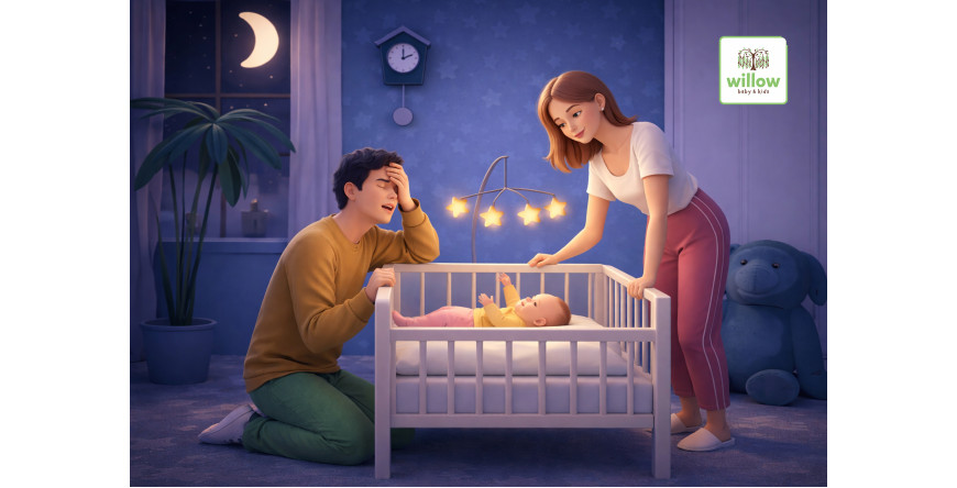 7 Penyebab Bayi Langsung Menangis saat Diletakkan di Tempat Tidur